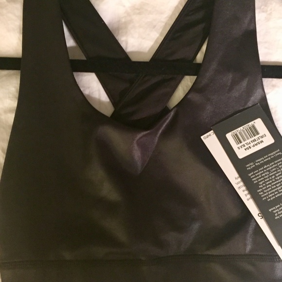 GLYDER Black Everlast Sports Bra Small Top - Picture 2 of 8